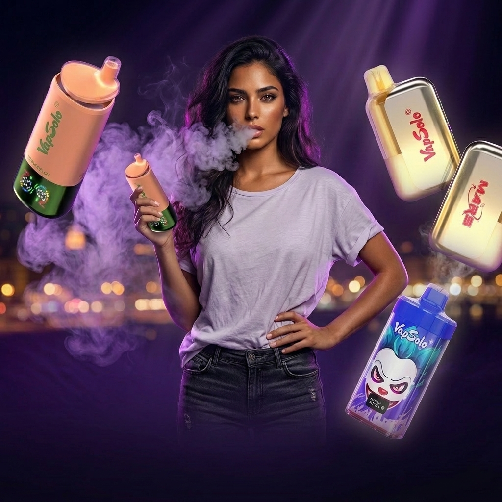 VapSolo Vapers Desechables y Cigarrillos Electrónicos - vaper con nicotina y muchas caladas puff